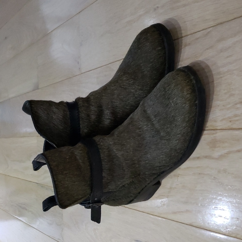 Acne Clover Ankle Boots